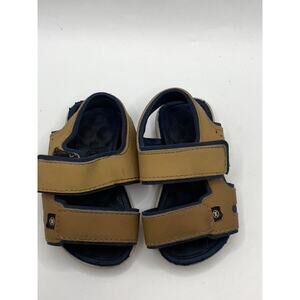 MOLEKINHO Baby Brown Strappy Lightweight Casual Sandals SZ 19(US4.5)